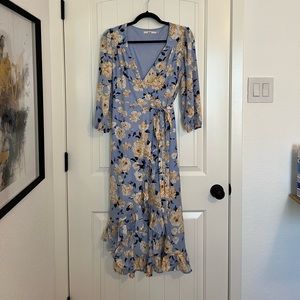 Francesca’s floral dress